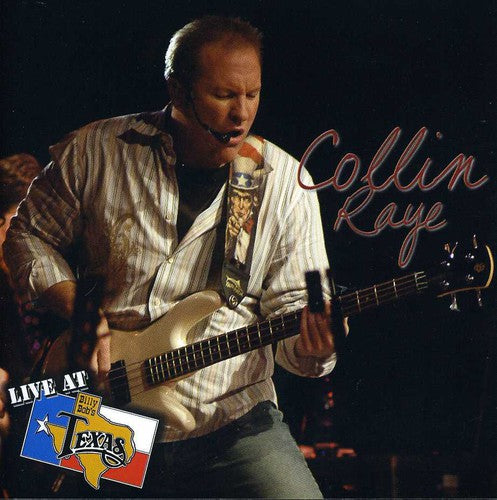 the album cover for Collin Raye - Live at Billy Bob's Texas