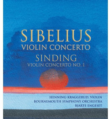 the album cover for Henning Kraggerud - Violin Concertos