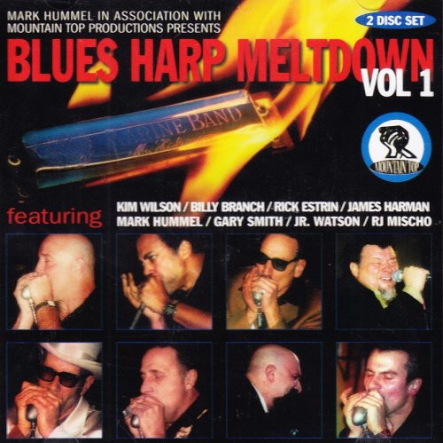 the album cover for Blues Harp Meltdown - Blues Harp Meltdown