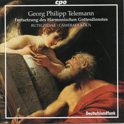 the album cover for Ruth Ziesak - Cantatas: Fortsetzung Harmonischen Gottesdienstes