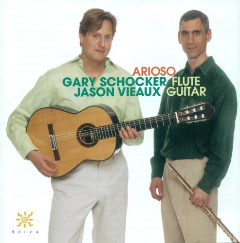 the album cover for Vieaux/Shcoker - Arioso