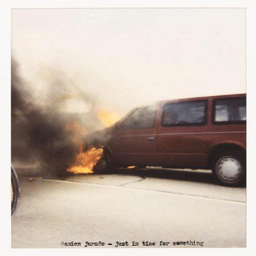 the album cover for Damien Jurado - Just in Time for Something