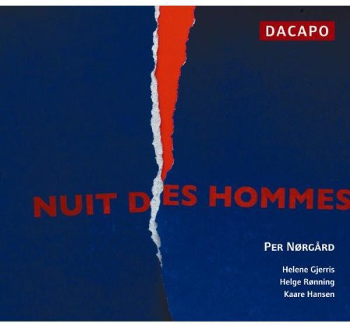 the album cover for Per Norgard - Nuit Des Hommes
