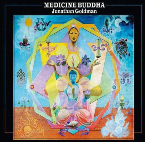 the album cover for Jonathan Goldman - Medicine Buddha
