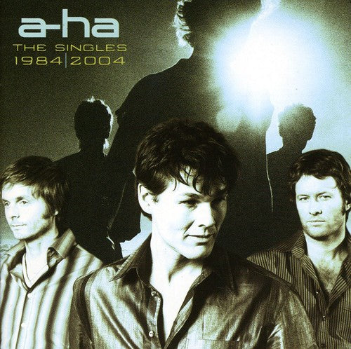 the album cover for A-Ha - Singles 1984-2004