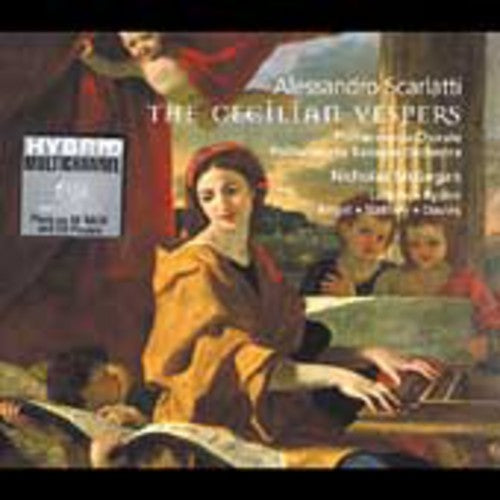 the album cover for Philharmonia Baroque Orchestra - Cecilian Vespers