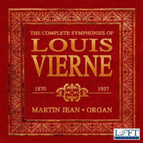 the album cover for L. VIERNE - Complete Organ Symphonies