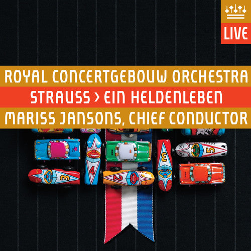 the album cover for R Strauss / Jansons / Cgb - Ein Heldenleben
