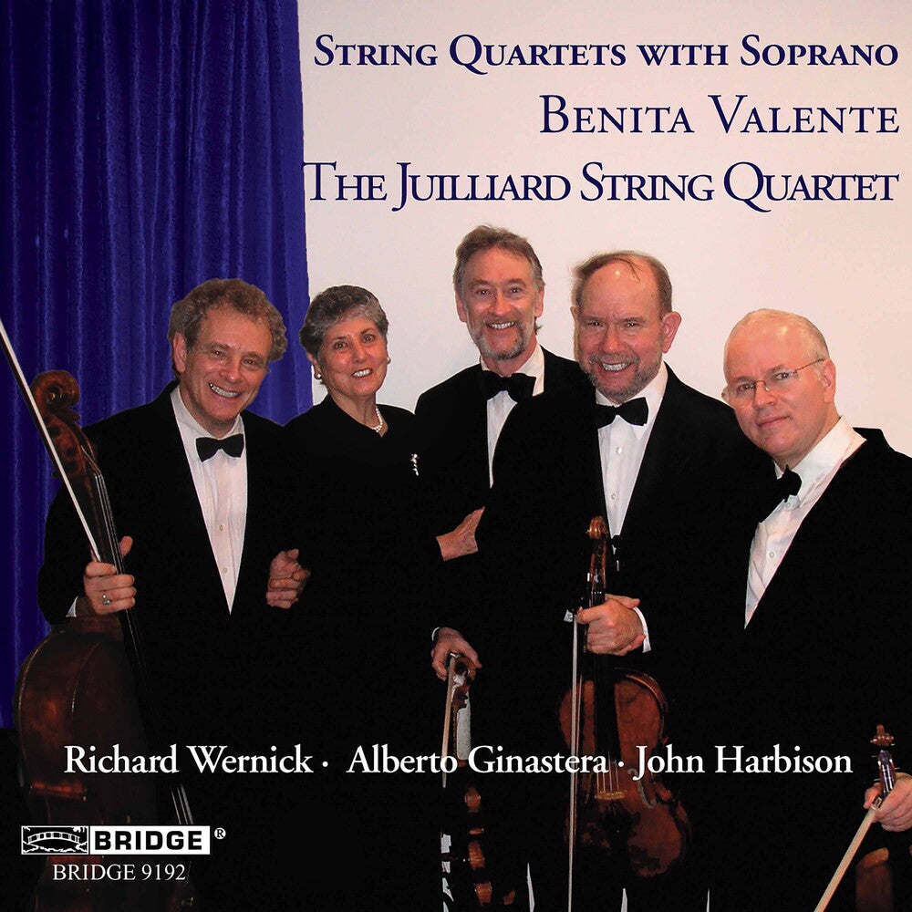 the album cover for Benita Valente - String Quartet No 5