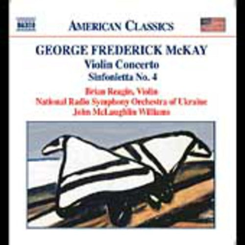 the album cover for Brian Reagin - Violin Concerto