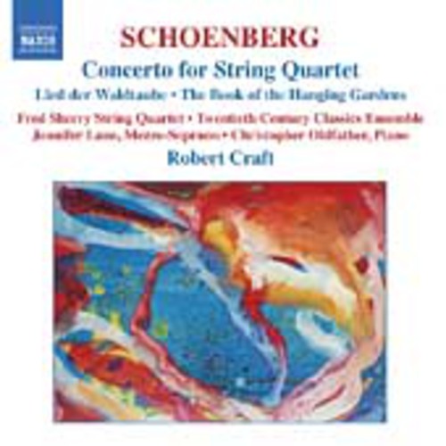 the album cover for Robert Craft - Concerto for String Quartet