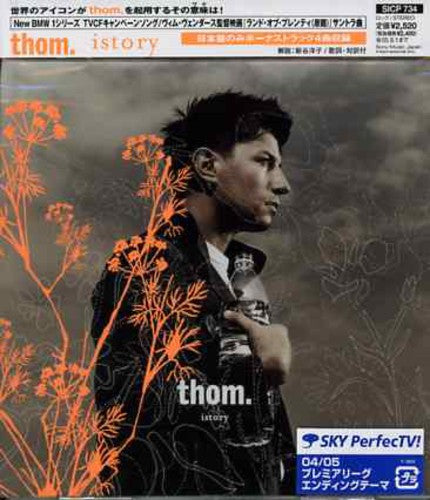 the album cover for Thom - Istory
