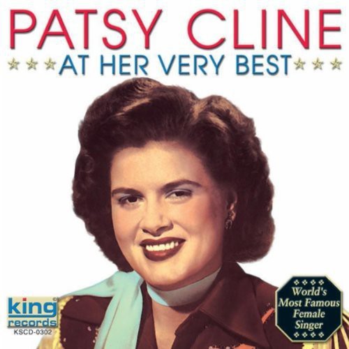 the album cover for Patsy Cline - At Her Very Best