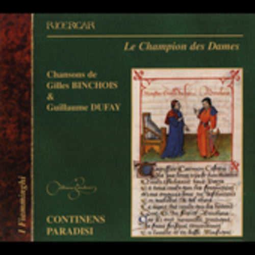 the album cover for Dufay/Binchois - Champion Des Dames