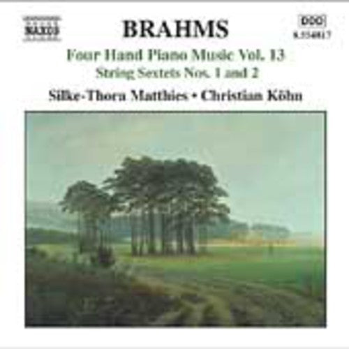 the album cover for Silke-Thora Matthies - Four Hand Piano Music 13