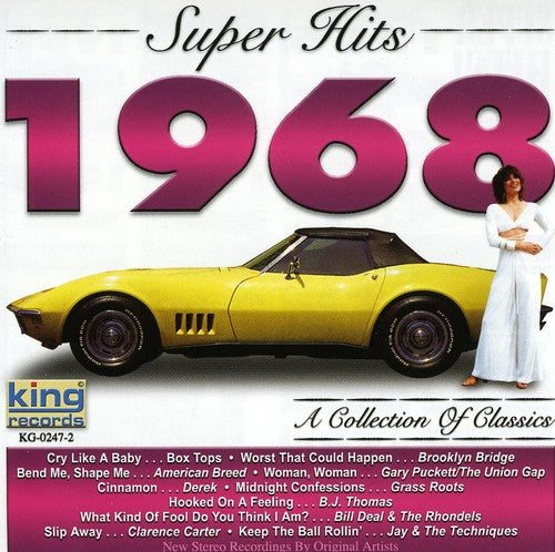 the album cover for Super Hits 1968 - Super Hits 1968