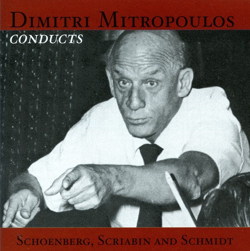 the album cover for Dimitri Mitropoulos - Dimitri Mitropoulus Conducts
