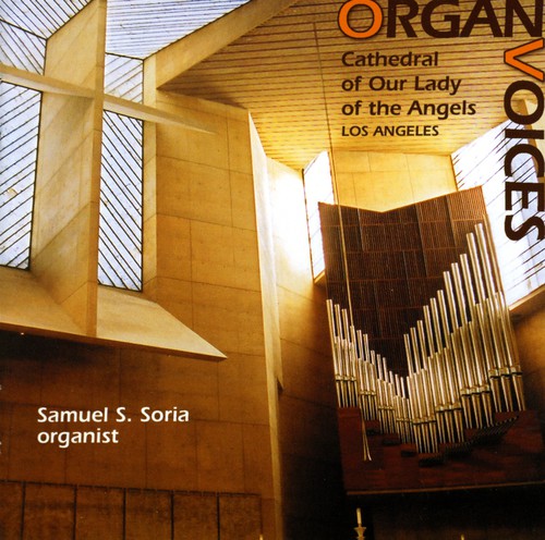 the album cover for Samuel Soria - Organ Voices