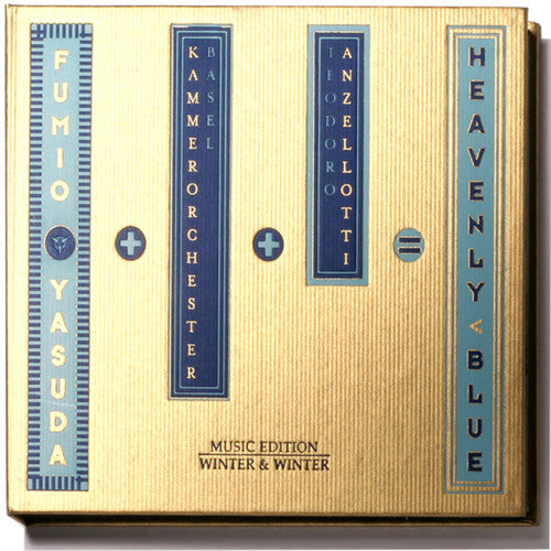 the album cover for Fumio Yasuda - Heavenly Blue