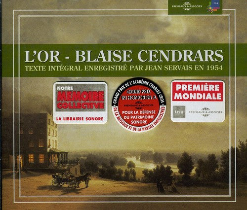 the album cover for Jean Servais - L'or (Gold)