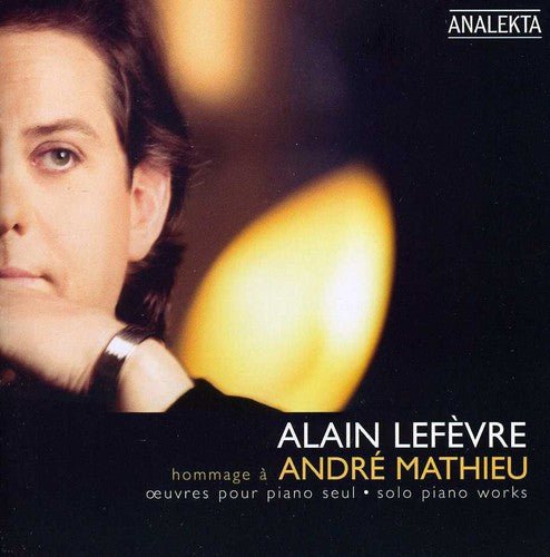 the album cover for A. Mathieu - Hommage a Andre Mathieu