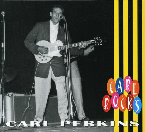 the album cover for Carl Perkins - Rocks [Import]