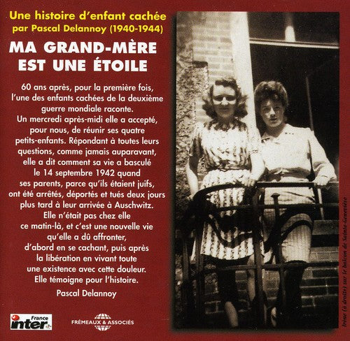 the album cover for Pascal Delanoy - Ma Grandmere Est Une Etoile