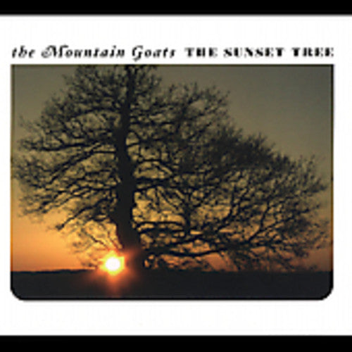 the album cover for The Mountain Goats - The Sunset Tree
