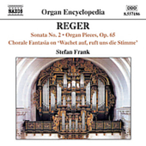 the album cover for Stefan Frank - Organ Works