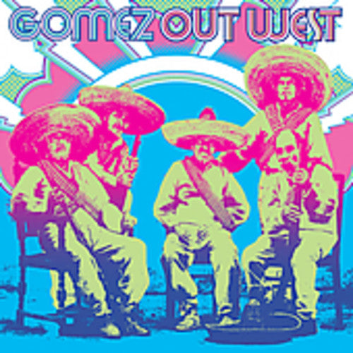 the album cover for Gomez - Out West