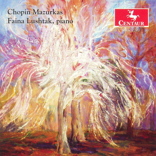 the album cover for Faina Lushtak - Mazurkas