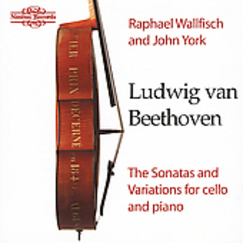 the album cover for John York - Sonatas & Variations for Cello & Piano