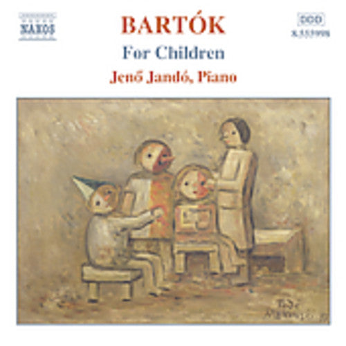 the album cover for JenÅ‘ JandÃ³ - Piano Music for Children