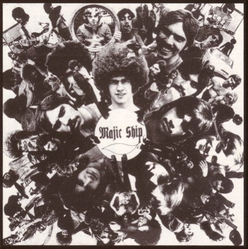 the album cover for Majic Ship - Majic Ship