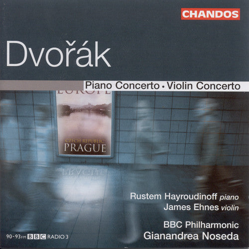 the album cover for Rustem Hayroudinoff - Piano Concerto / Violin Concerto