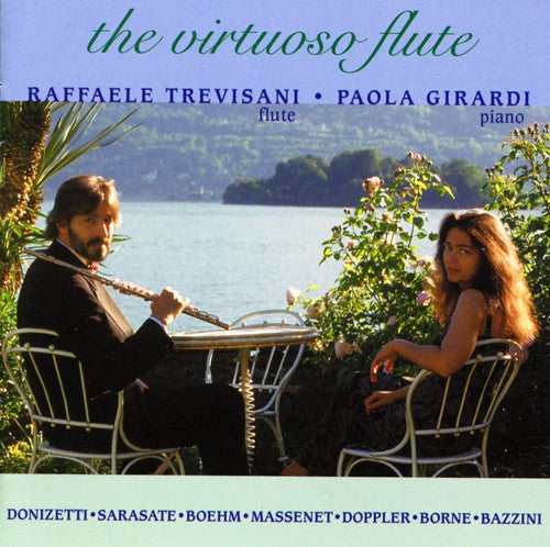 the album cover for Raffaele Trevisani - Virtuoso Flute