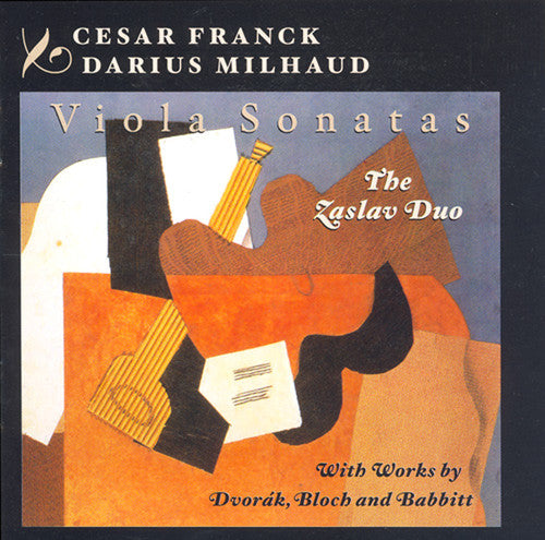 the album cover for Franck/Milhaud/Dvorak - Viola Treasury