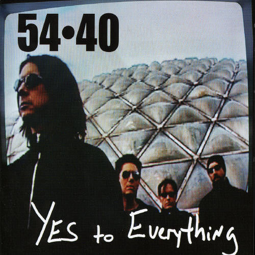 the album cover for 54-40 - Yes to Everything