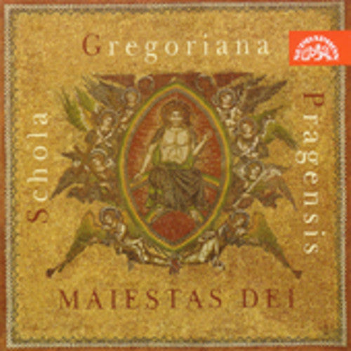 the album cover for Schola Gregoriana Pragensis - Maiestas Dei: Majesty of God