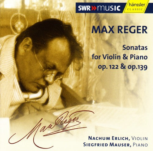 the album cover for Nachum Erlich - Violin Sonatas