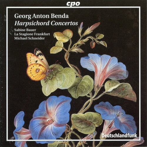 the album cover for Michael Schneider - Harpsichord Concertos