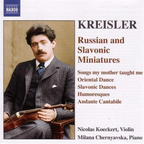 the album cover for Nicolas Koeckert - Russian & Slavonic Miniatures