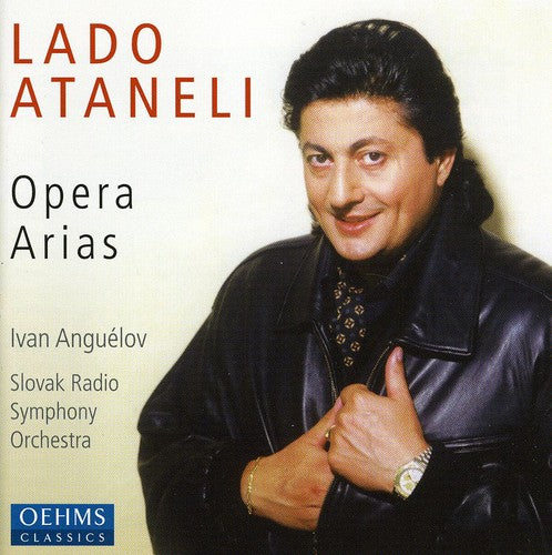 the album cover for Lado Ataneli - Opera Arias