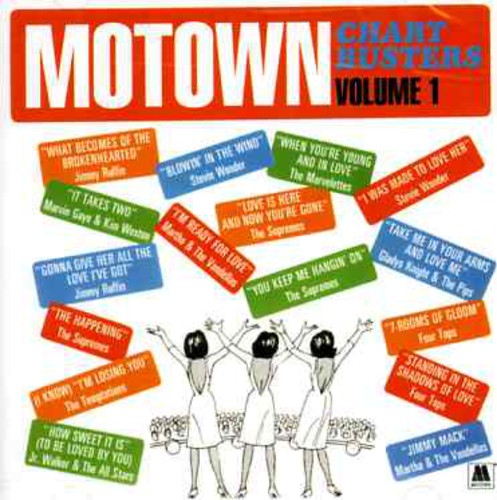 the album cover for Motown Chartbuster Gold - Vol. 1-Motown Chartbuster (Gold) [Import]
