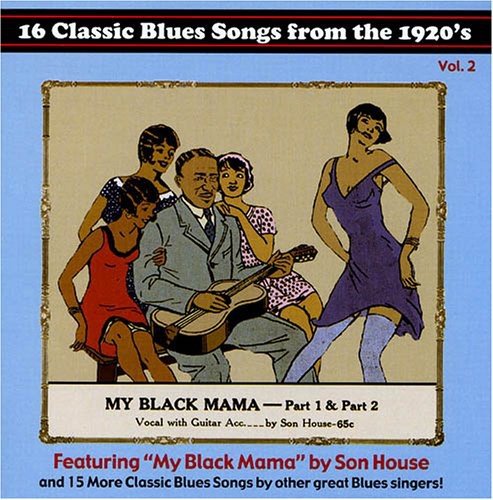 the album cover for My Black Mama - My Black Mama 1 & 2 / Various