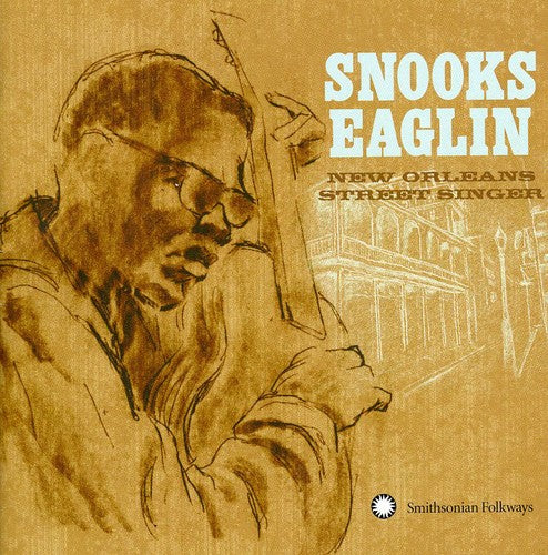 the album cover for Snooks Eaglin - New Orleans Street Singer