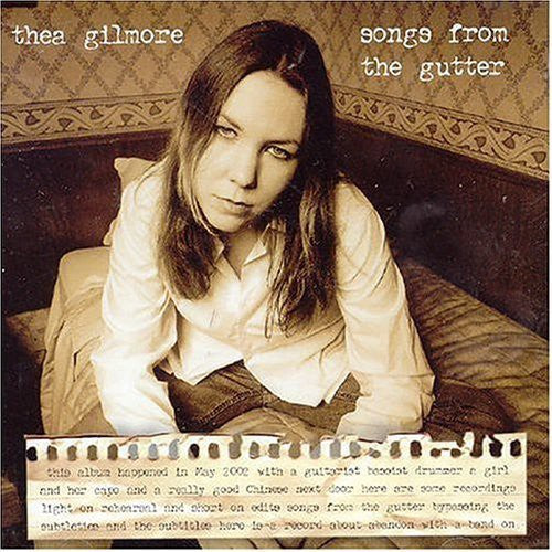 the album cover for a Gilmore - Songs from the Gutter