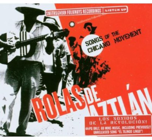 the album cover for Rolas De Aztlan - Songs of the Chicano Movement