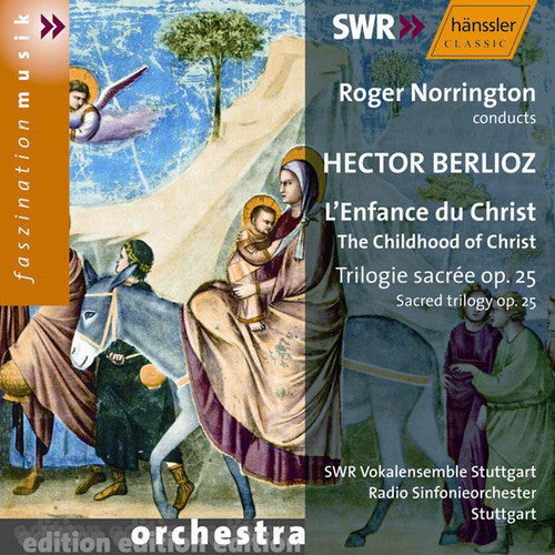 the album cover for Marc Padmore - L'enfance Du Christ Sacred Trilogy