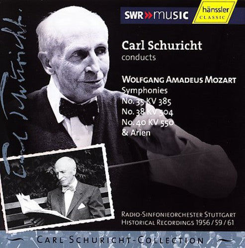the album cover for W.A. Mozart - Symphonies 35 38 & 40